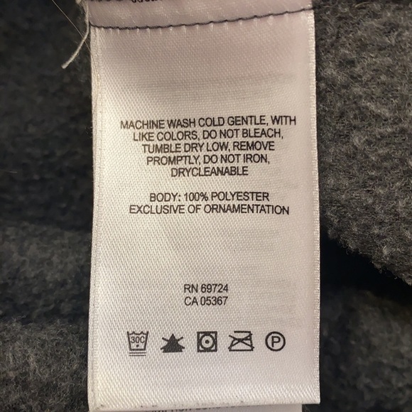 Men’s Columbia University of Florida Gray Fleece Zip Up Size Small - Picture 8 of 9